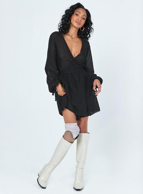 Chiara Mini Dress Black Product Image