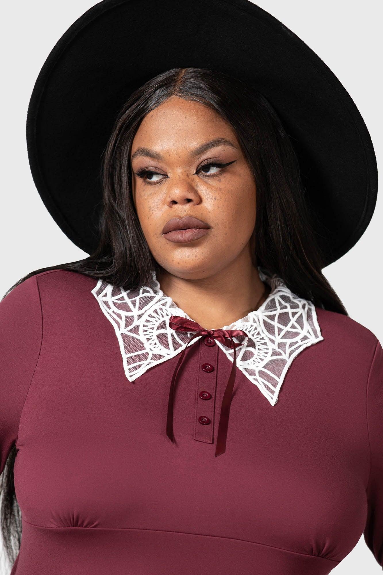 Charmed School Dress [CRIMSON] - Resurrect Female Product Image