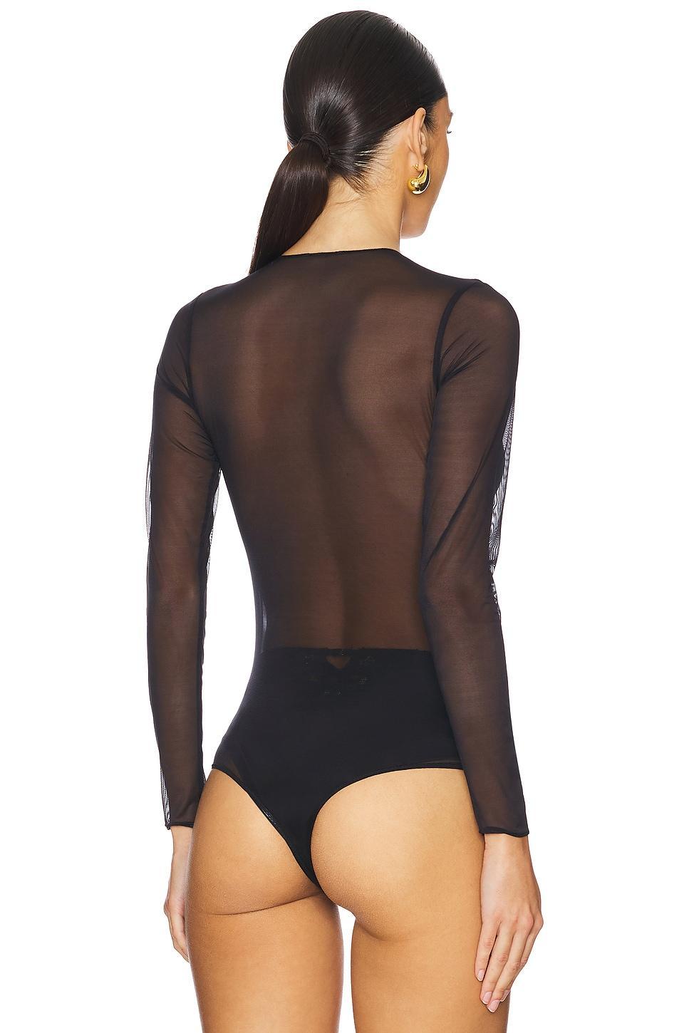 Chic Mesh Bodysuit Commando Product Image
