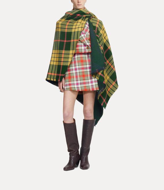 Tartan Poncho Product Image