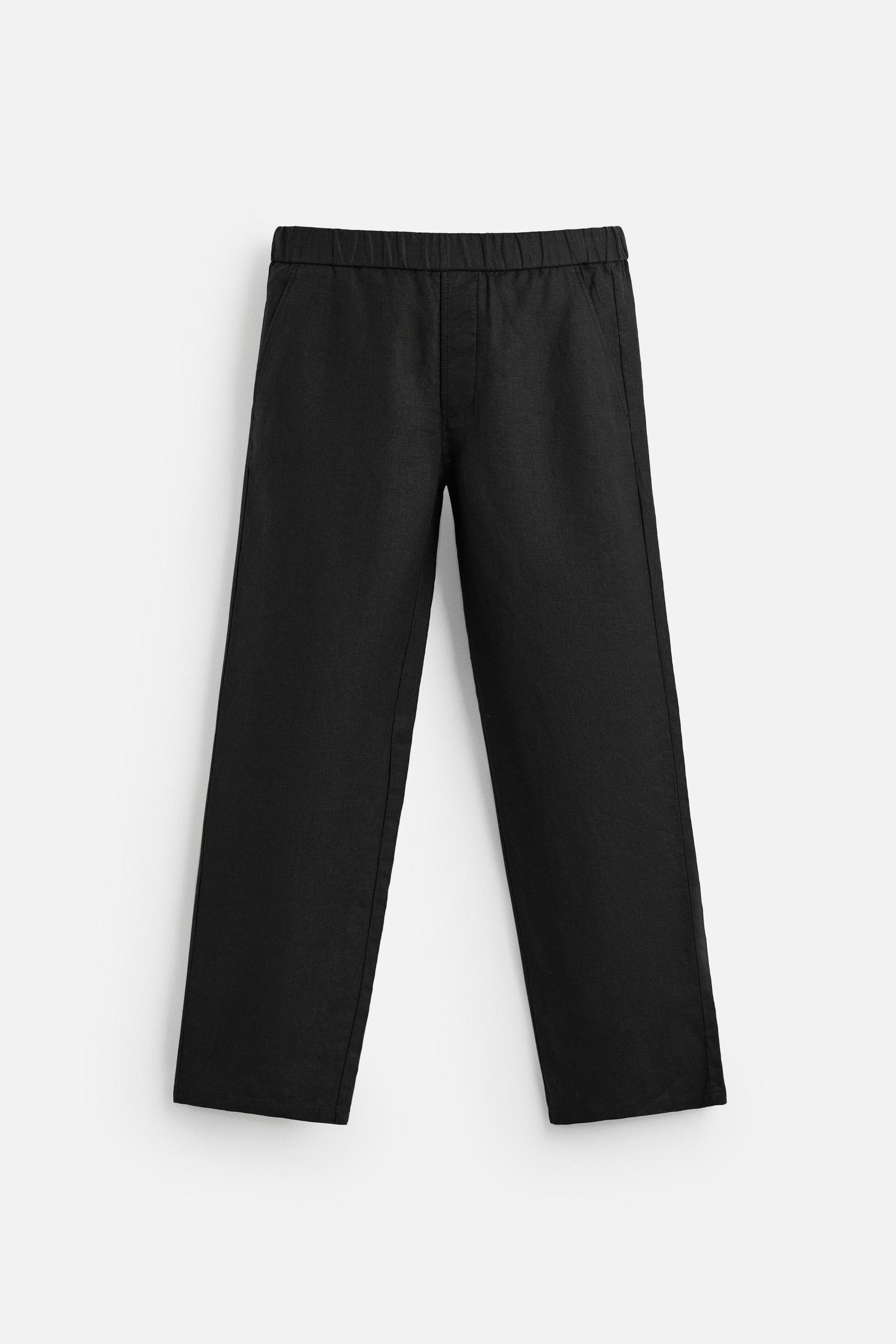 LINEN PANTS IN 100% LINEN Product Image