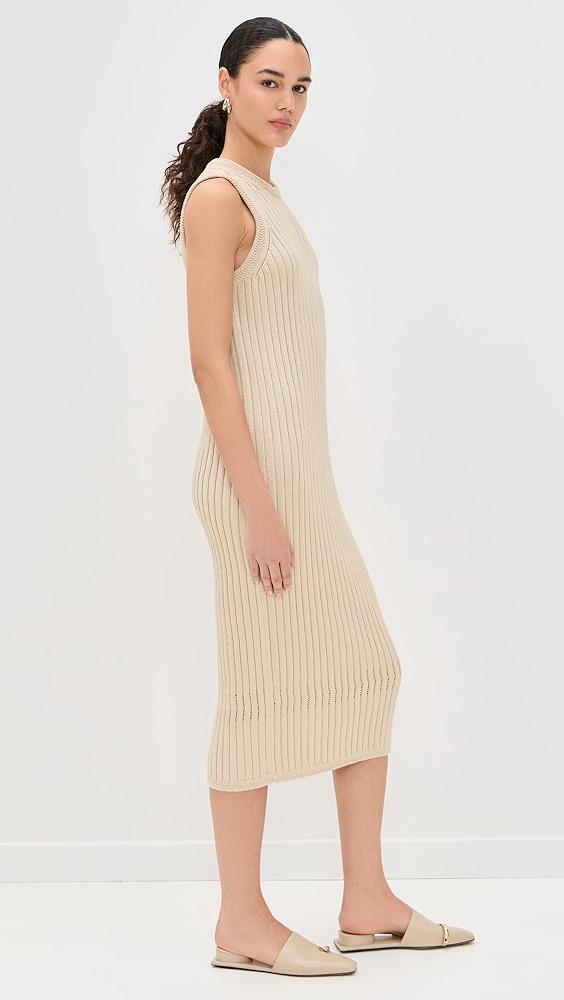 Proenza Schouler White Label Leighton Knit Dress in Dry Rib | Shopbop Product Image