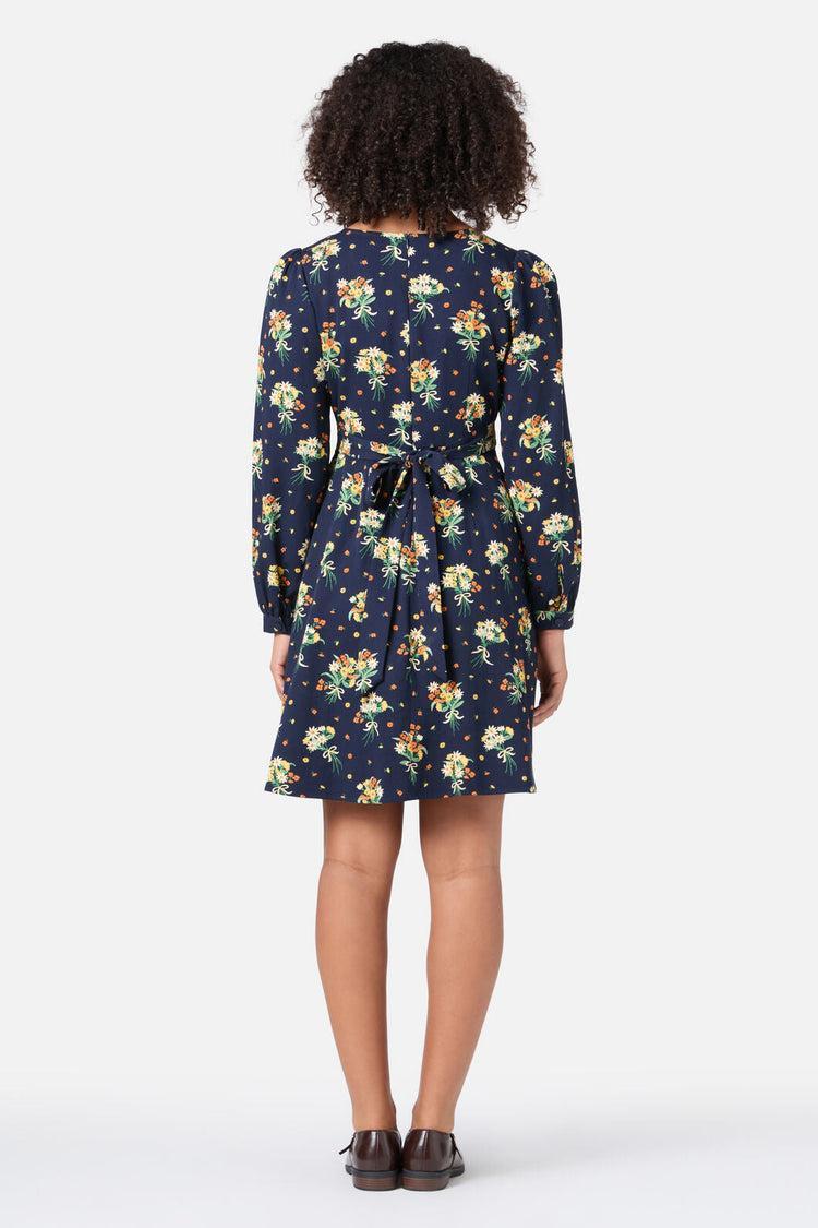 Lucia Floral Sleeved Dress Product Image