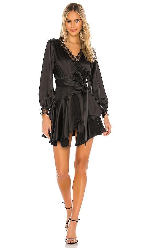 Lovers and Friends The Nadeen Mini Dress in Black Product Image