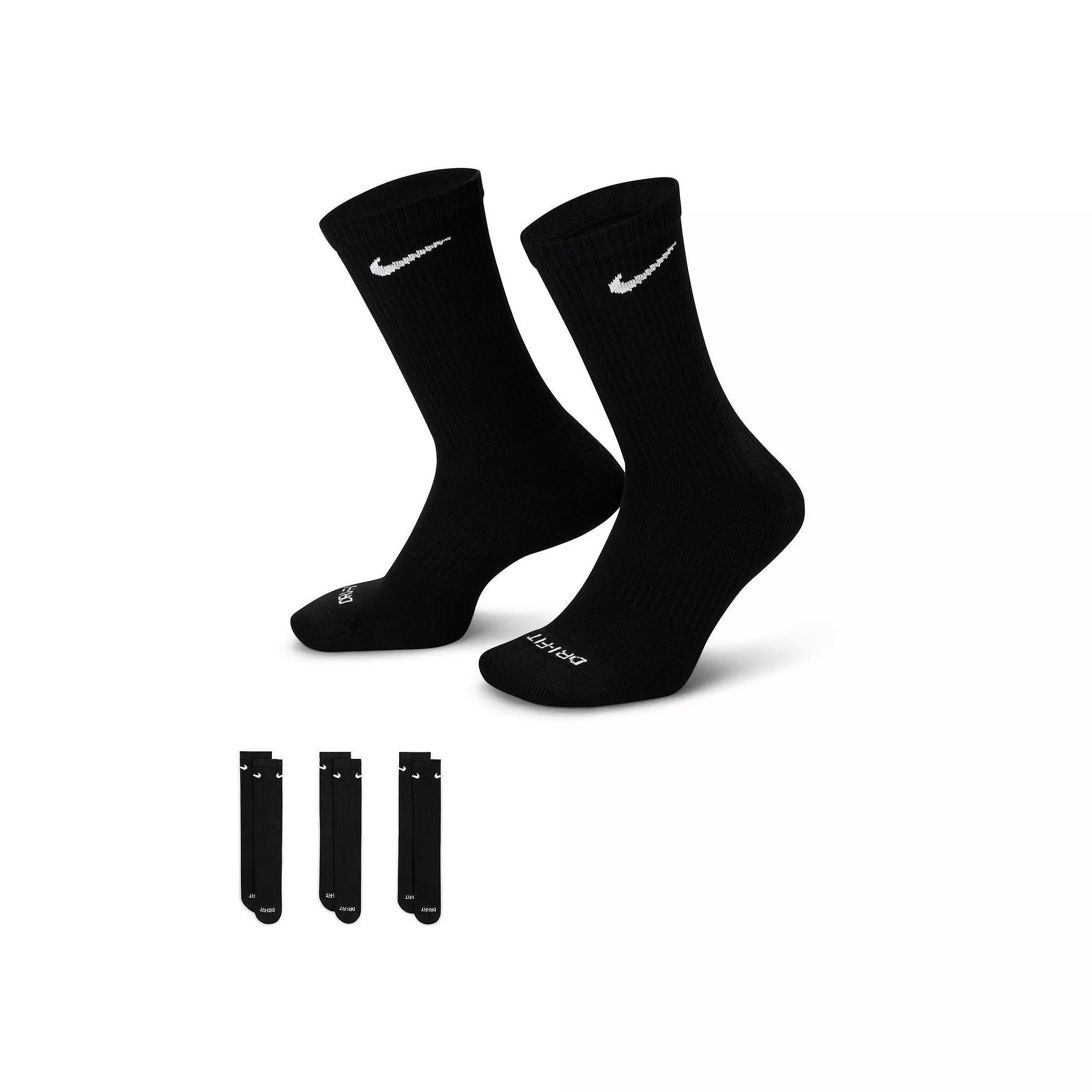 Nike Everyday Cushioned Crew Socks (3 Pairs) Product Image