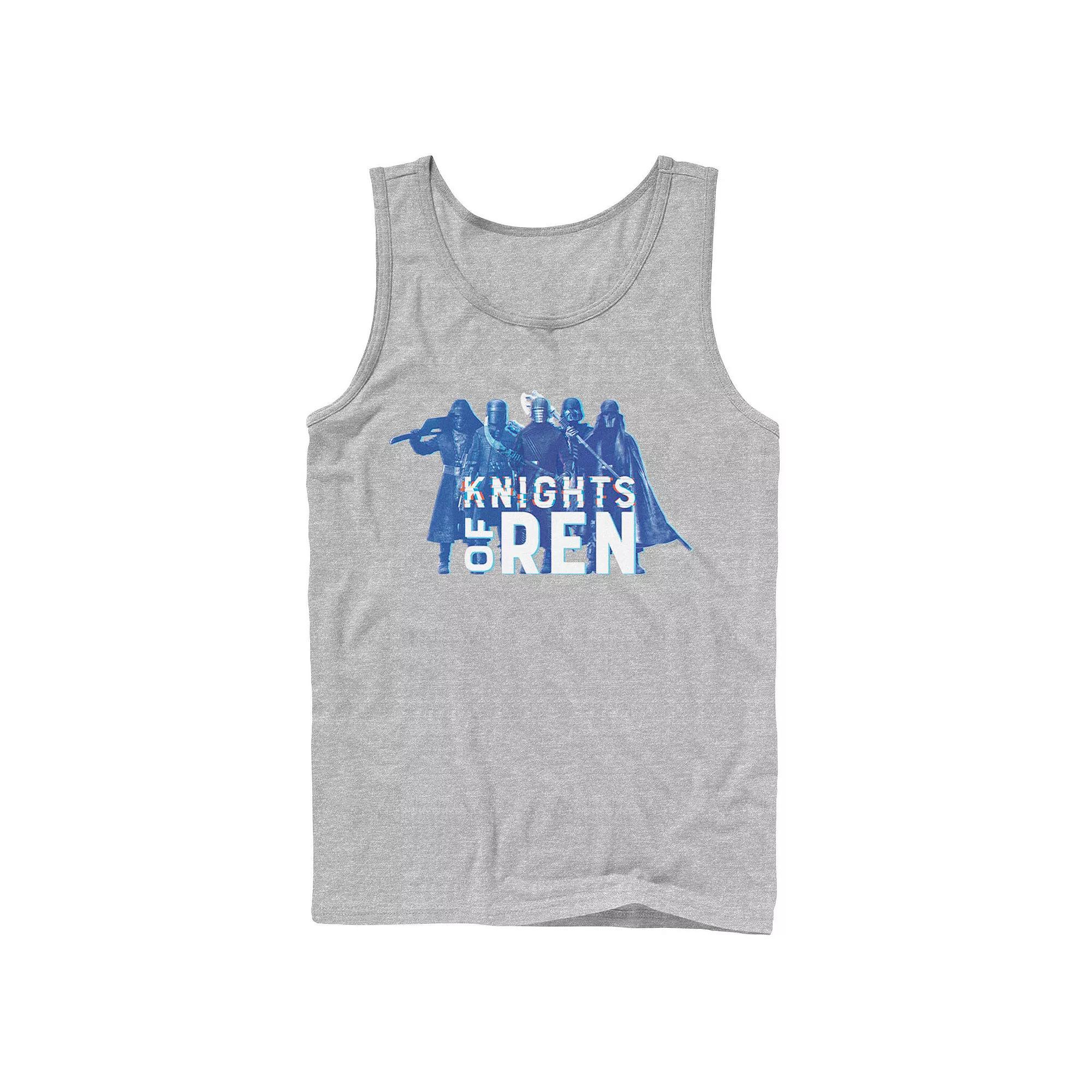 Men's Star Wars The Rise of Skywalker Ren Army Tank Top, Size: Large, Athletic Grey Product Image