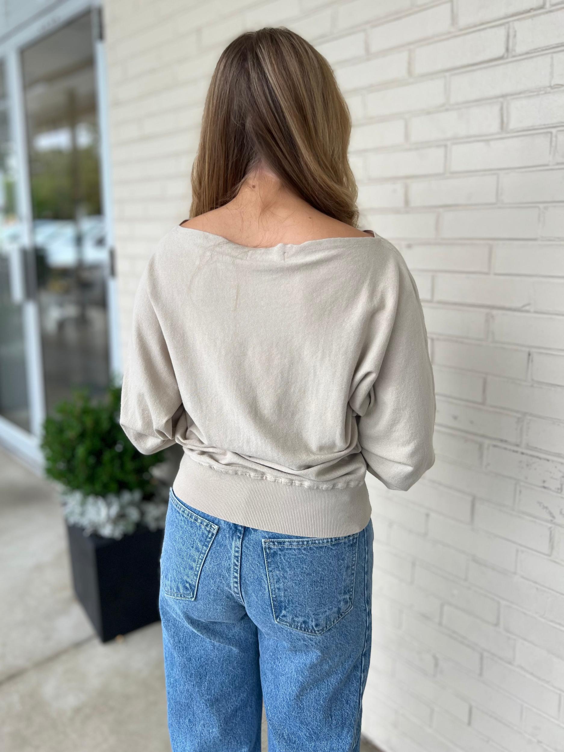 Lucy Long Sleeve Knit Top Product Image