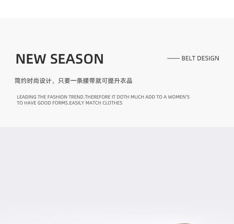 Faux Leather Belt Product Image