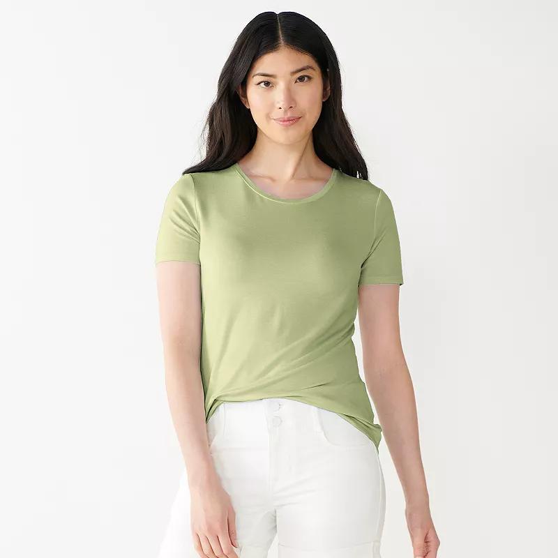 Womens Nine West Essential Crewneck Tee Product Image