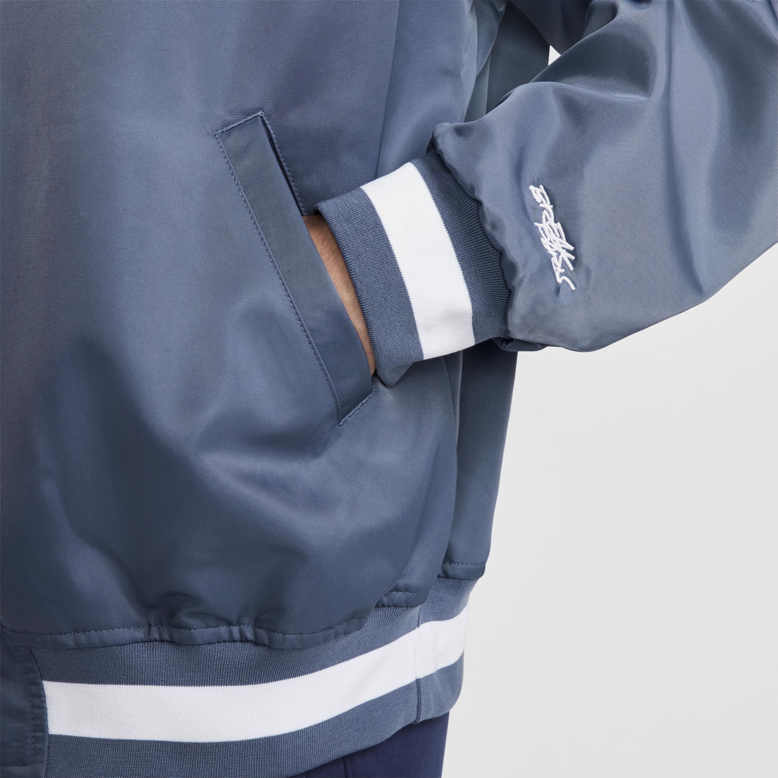 USA Dugout Nike Mens Breaking Satin Jacket Product Image