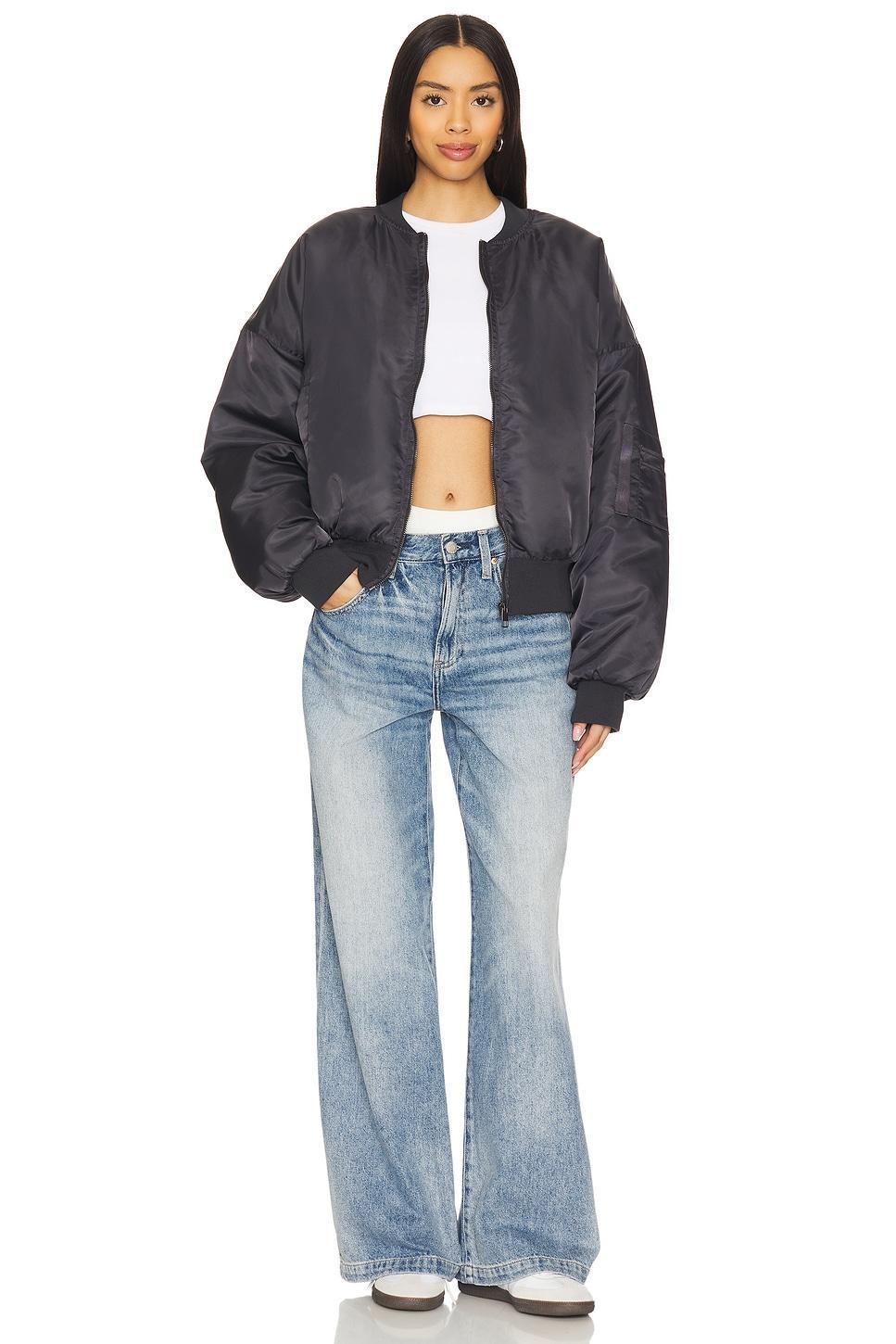 Jadyn Mid Rise Wide Leg Jeans PISTOLA Product Image