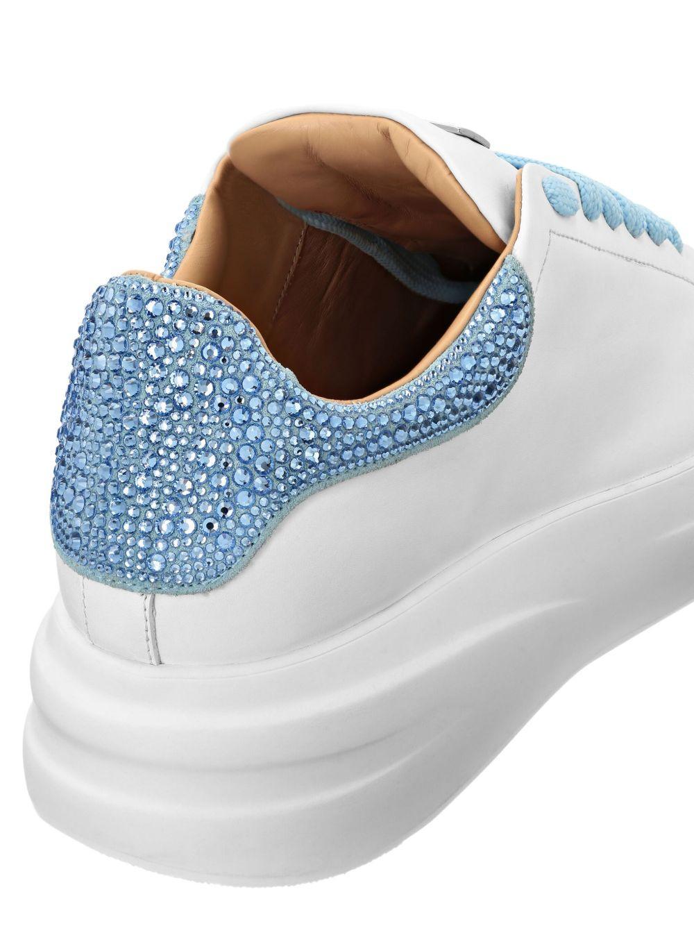 crystal-detail platform sneakers Product Image