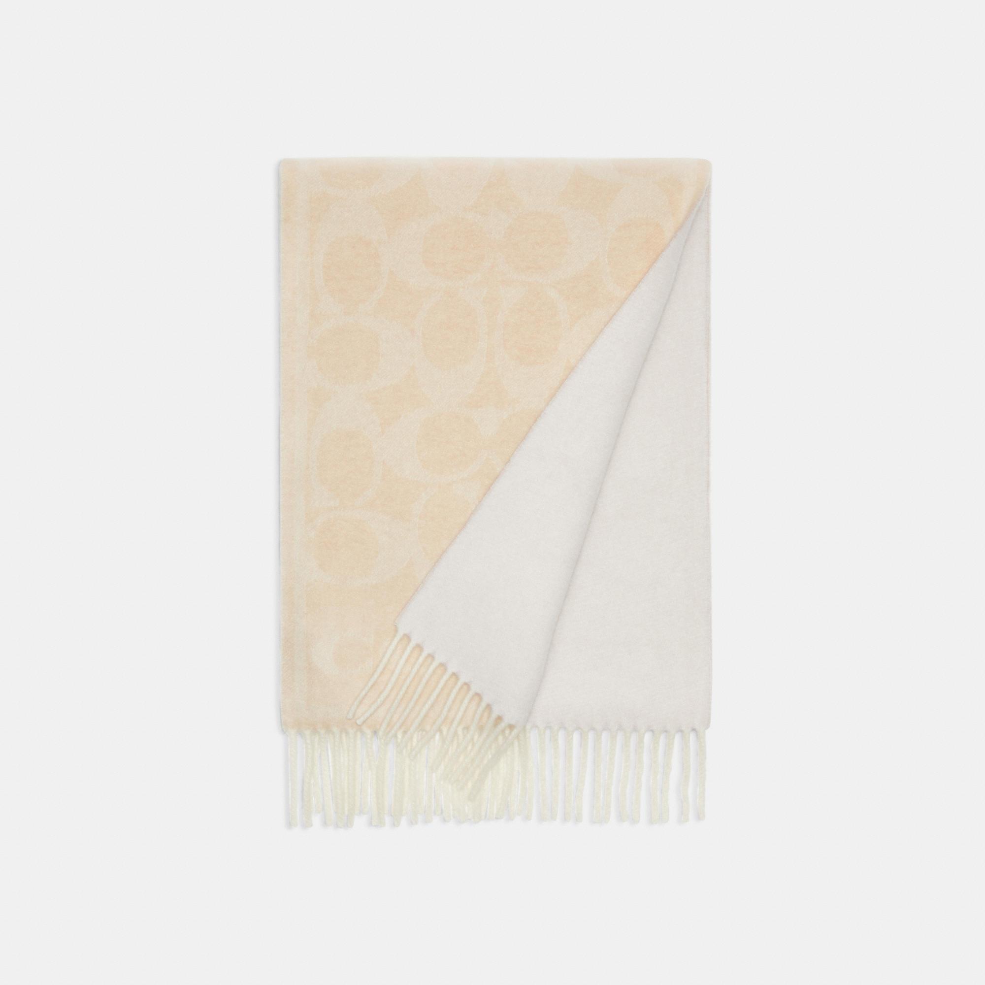 Reversible Signature Cashmere Muffler Product Image