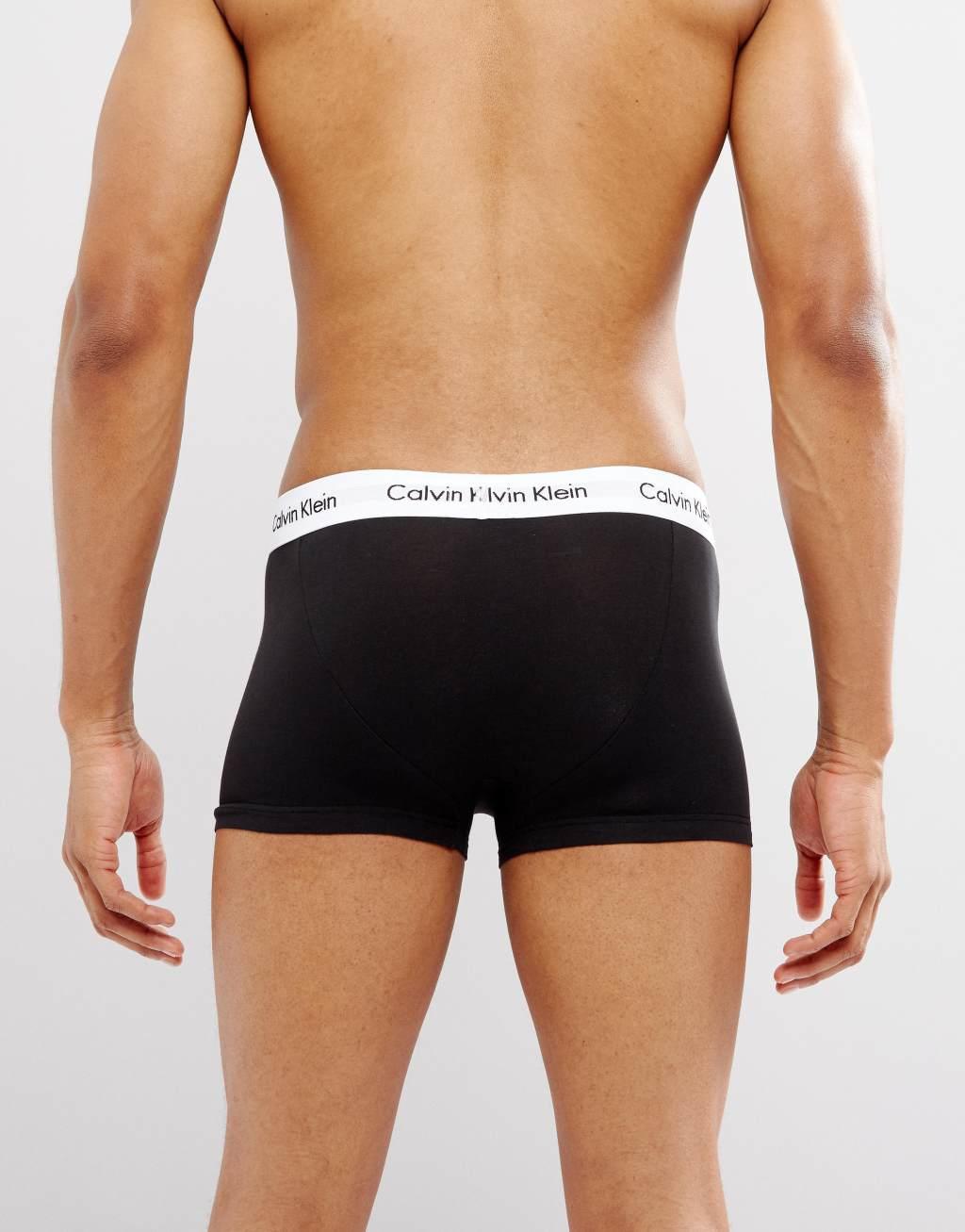 Calvin Klein Cotton Stretch 3 pack low rise boxer briefs Product Image