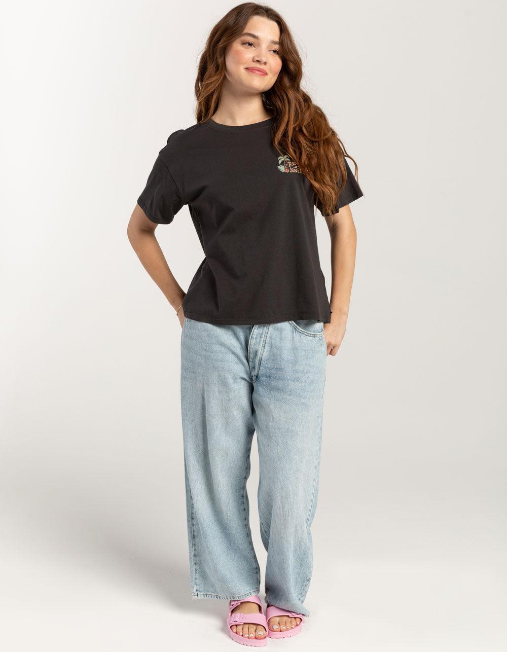 RIP CURL Tiki Tropics Womens Relaxed Tee - BONE Product Image