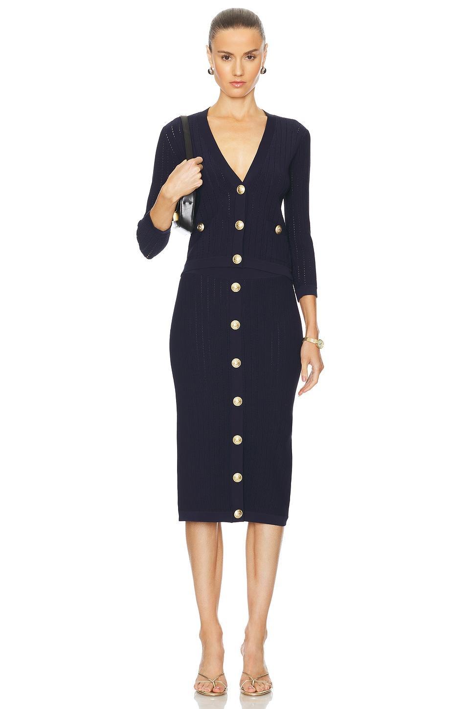 Melania Pointle Knit Skirt L'AGENCE Product Image