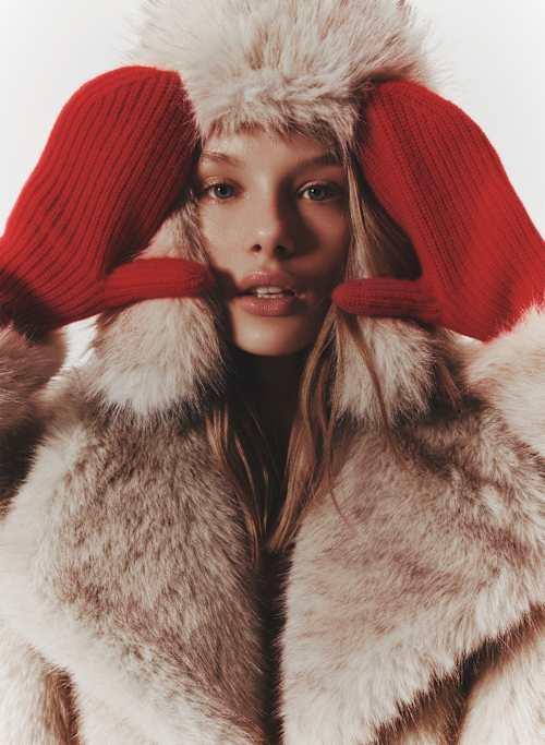 real faux fur trapper hat Product Image