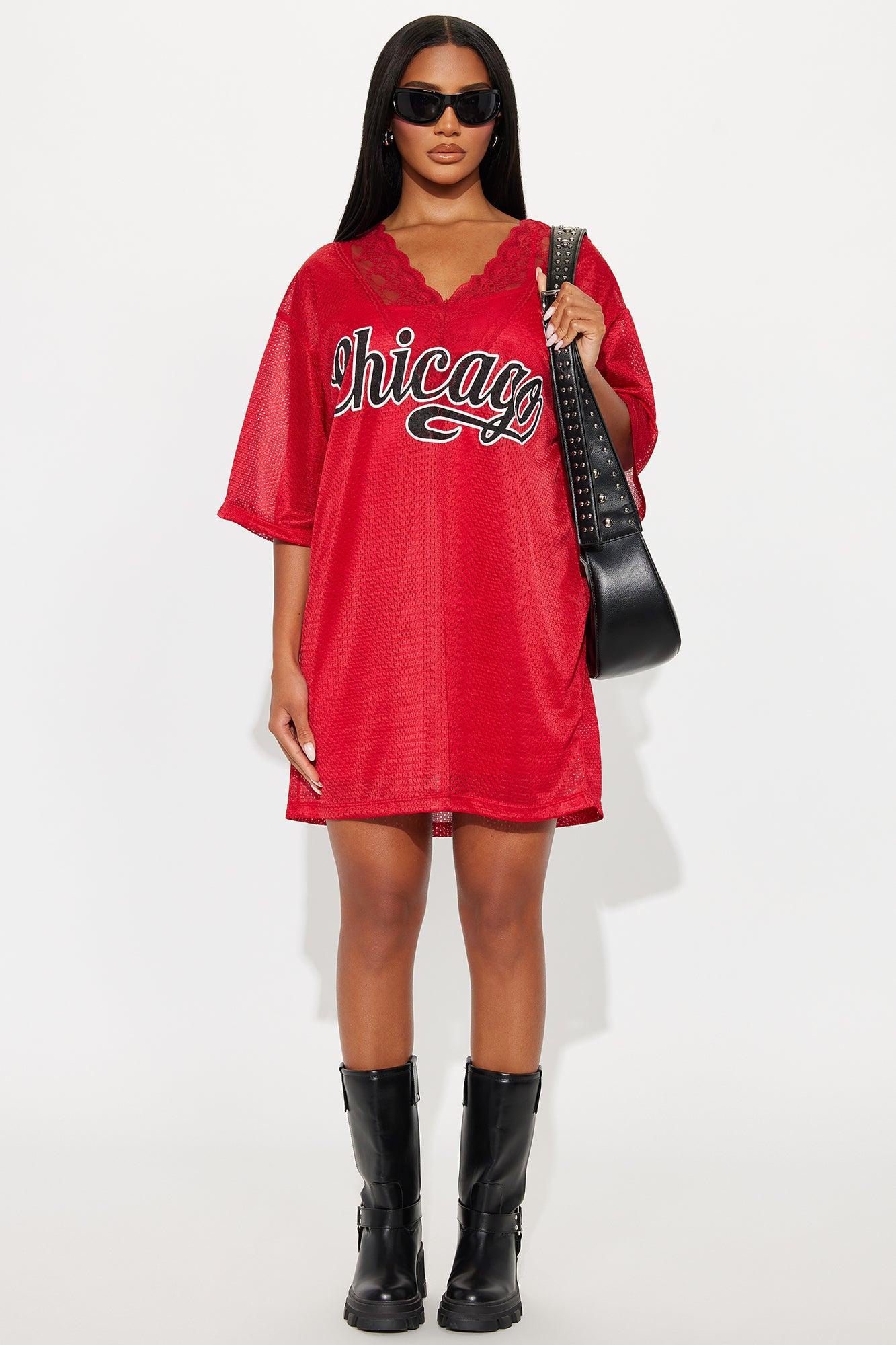 Chi Town Mini Dress - Red Product Image