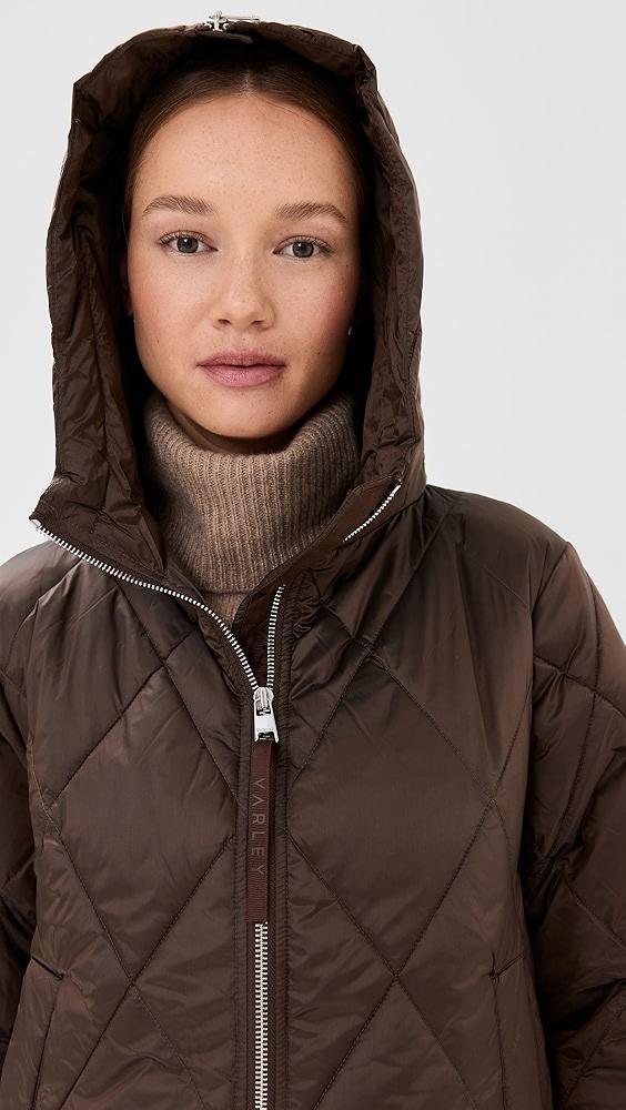 Varley Frisco Long Quilt Jacket | Shopbop Product Image