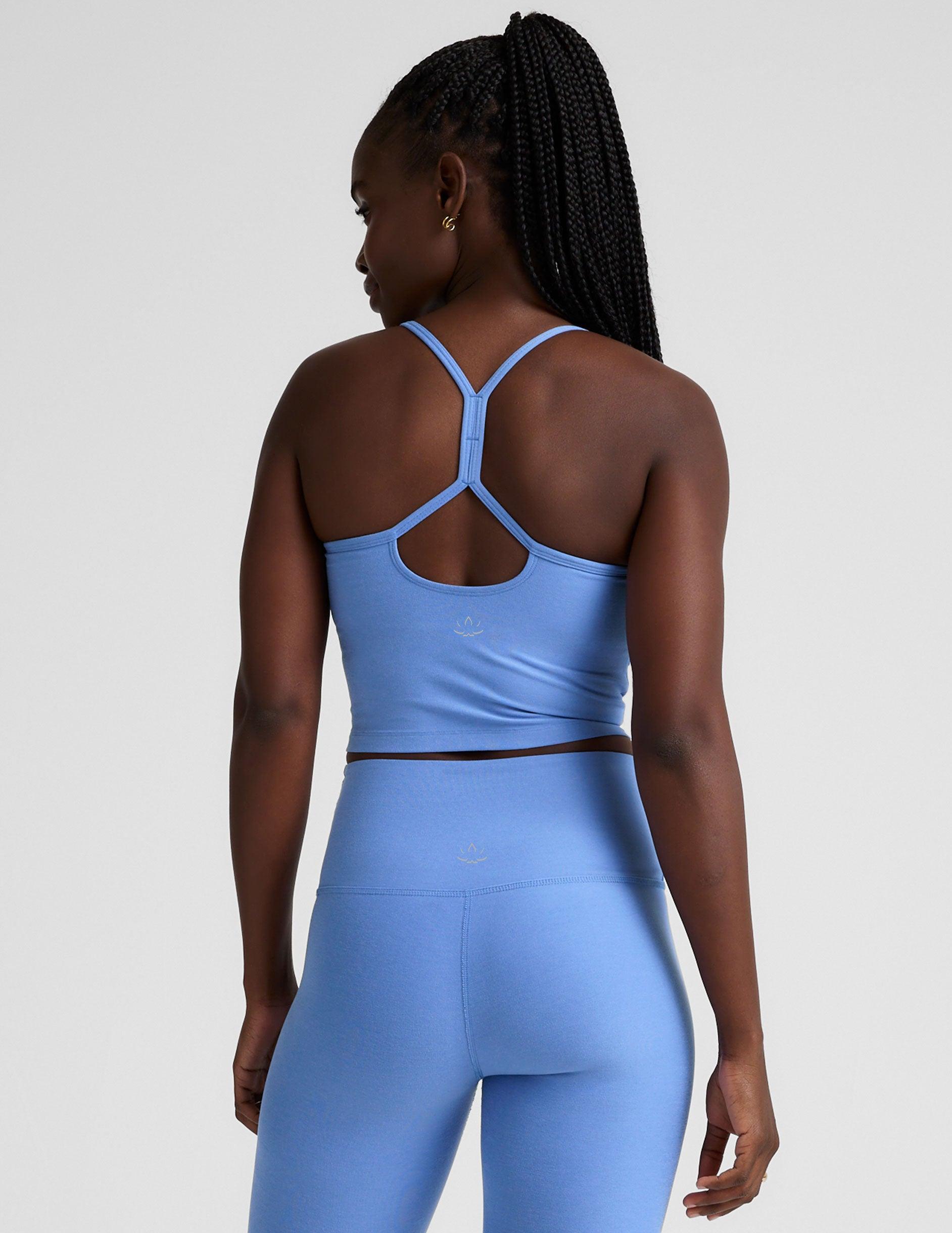 Spacedye Slim Racerback Cropped Tank Product Image