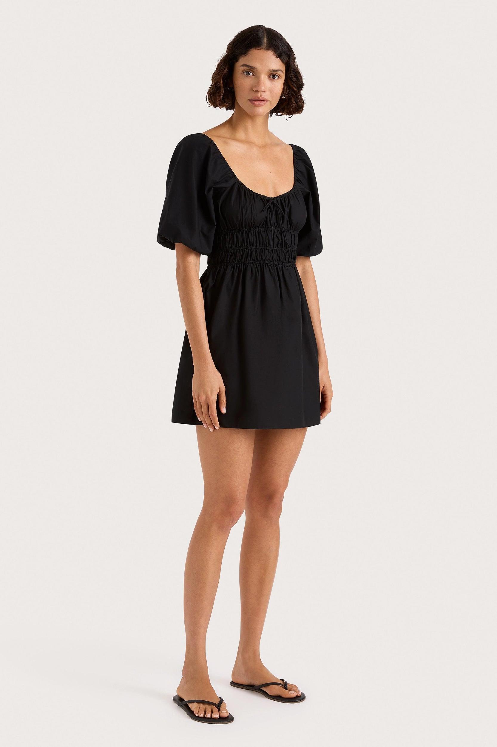 Sophia Mini Dress Black Product Image