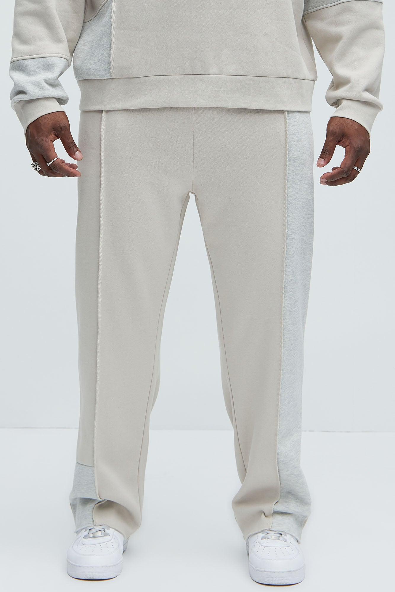 Block The Fear Sweatpants - Grey Product Image