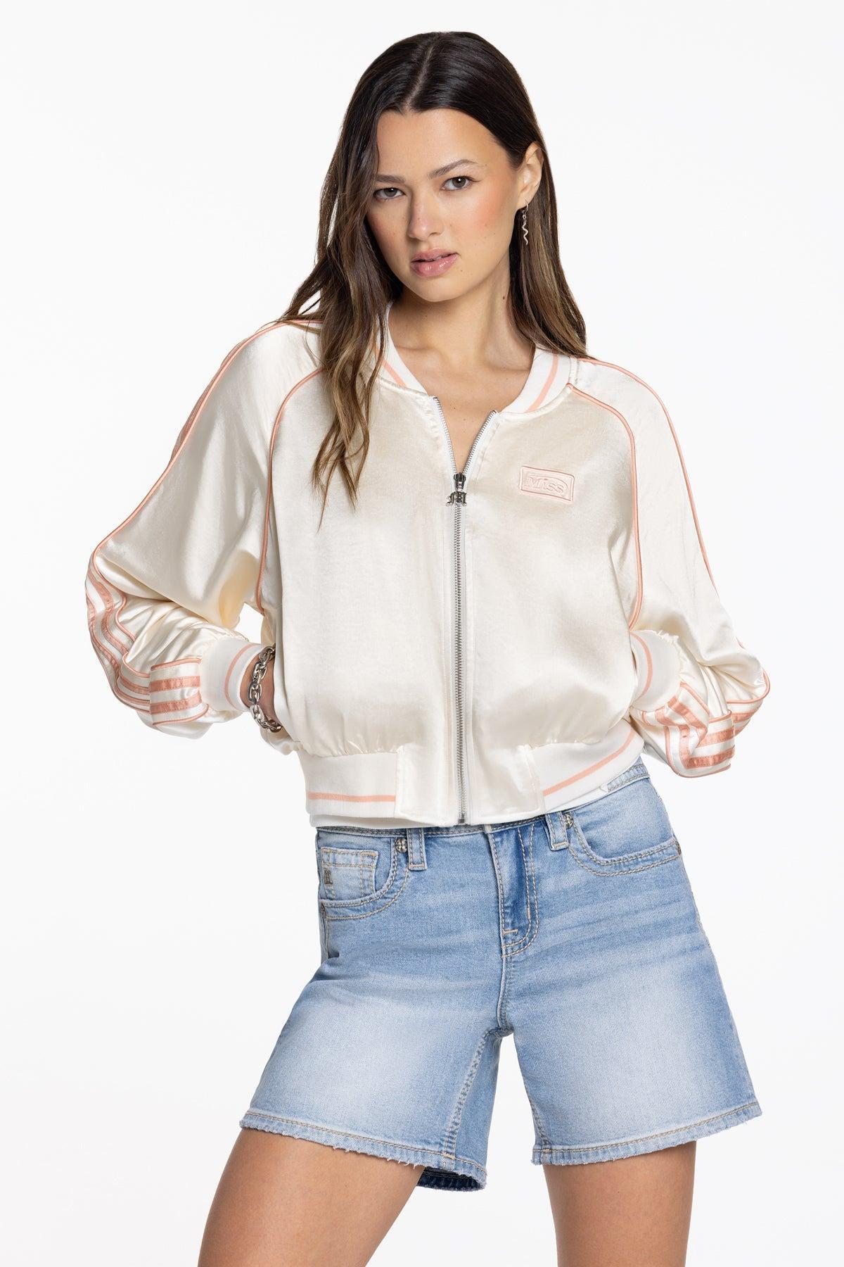 Kaia Satin Jacket Product Image