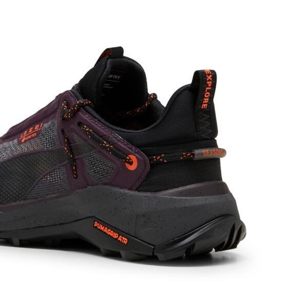 PUMA SEASONS Explore NITROâ¢ GORE-TEX Women's Hiking Shoes in Black/Midnight Plum/Flame Flicker Product Image