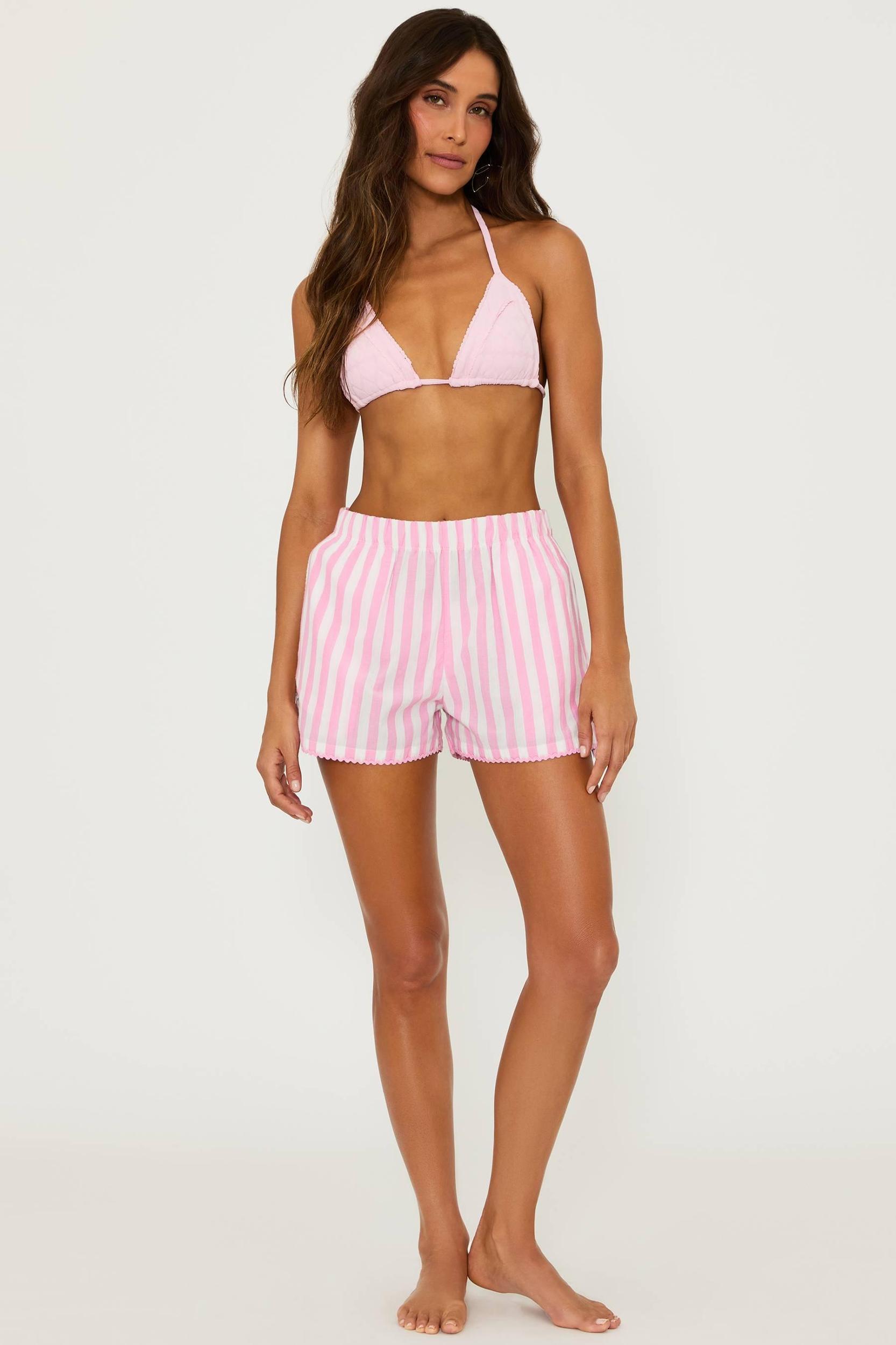 Tia Short Prism Pink Stripe Product Image