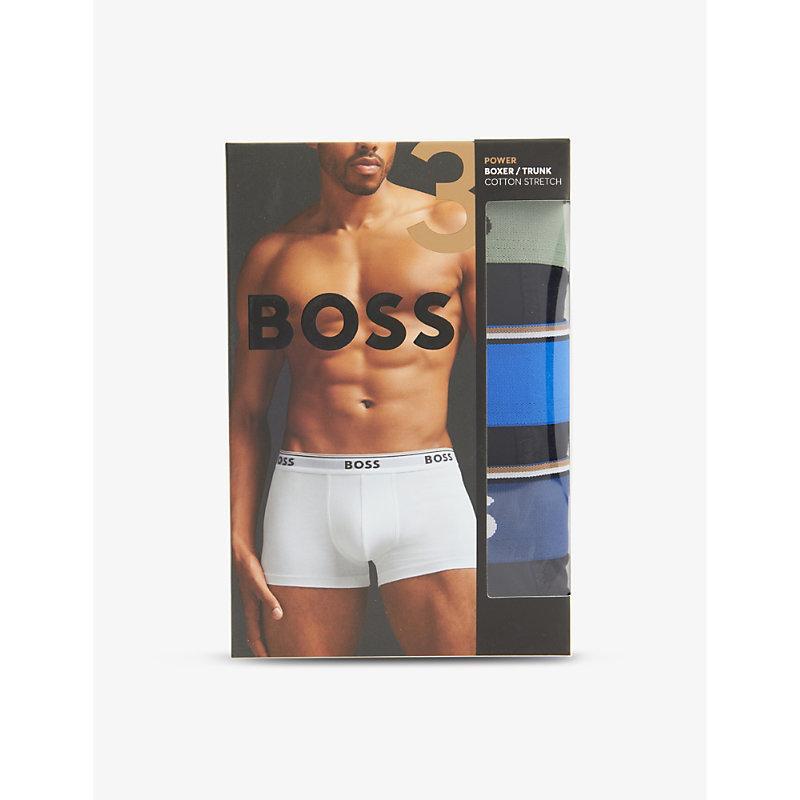 HUGO BOSS Trunk-3p-power Set 3 Boxer In Some, Several Product Image