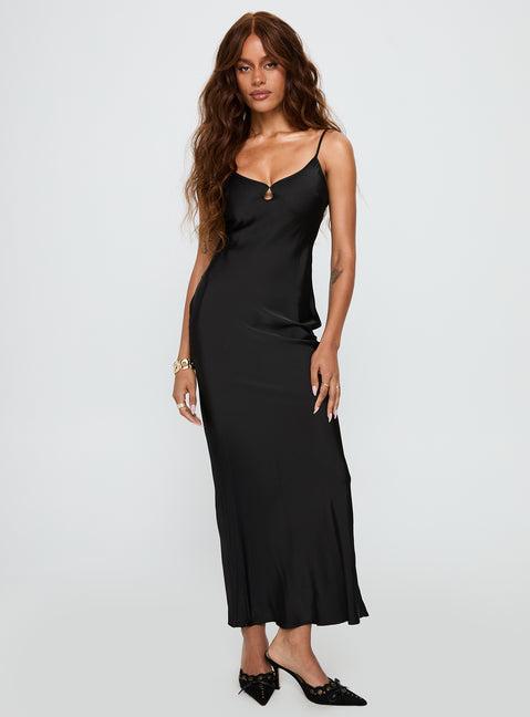 Mind Reader Maxi Dress Black Product Image