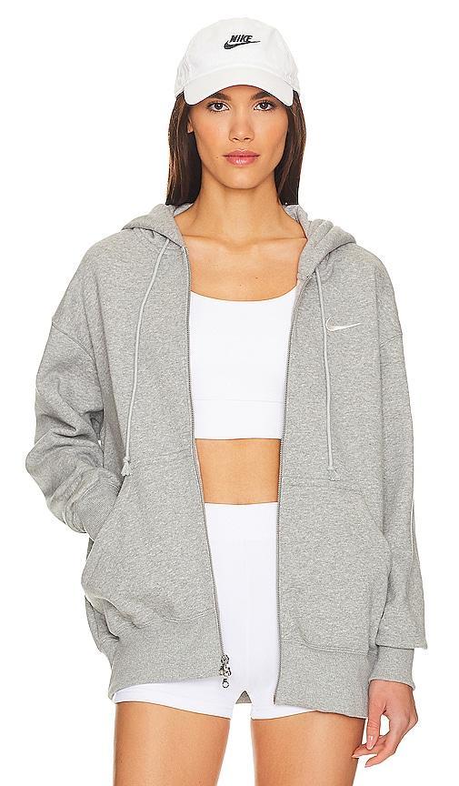 Nike Womens Sportswear Phoenix Fleece Oversized Full-Zip Hoodie Product Image