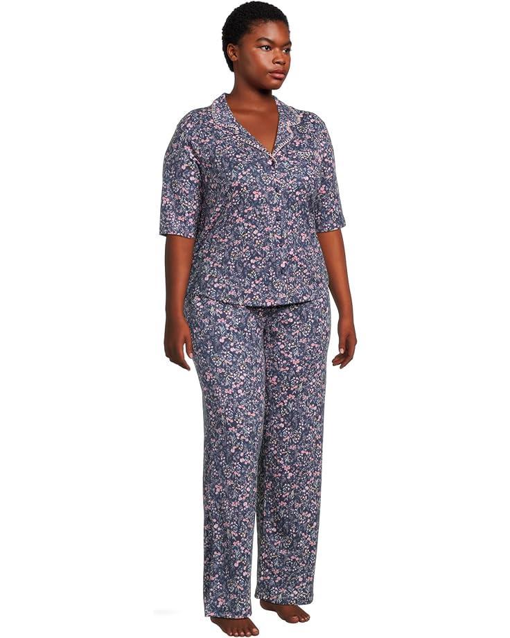 Novelty Print Short Sleeve Bermuda Set Product Image