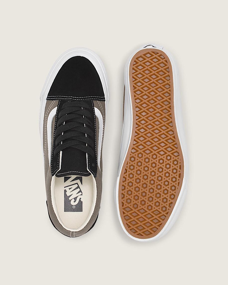 Premium Old Skool Shoe in Santorini Walnut Grey / Black| Vans US Product Image