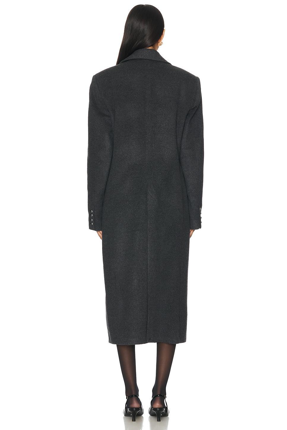 Double Breasted Long Wool Coat Vaillant Product Image