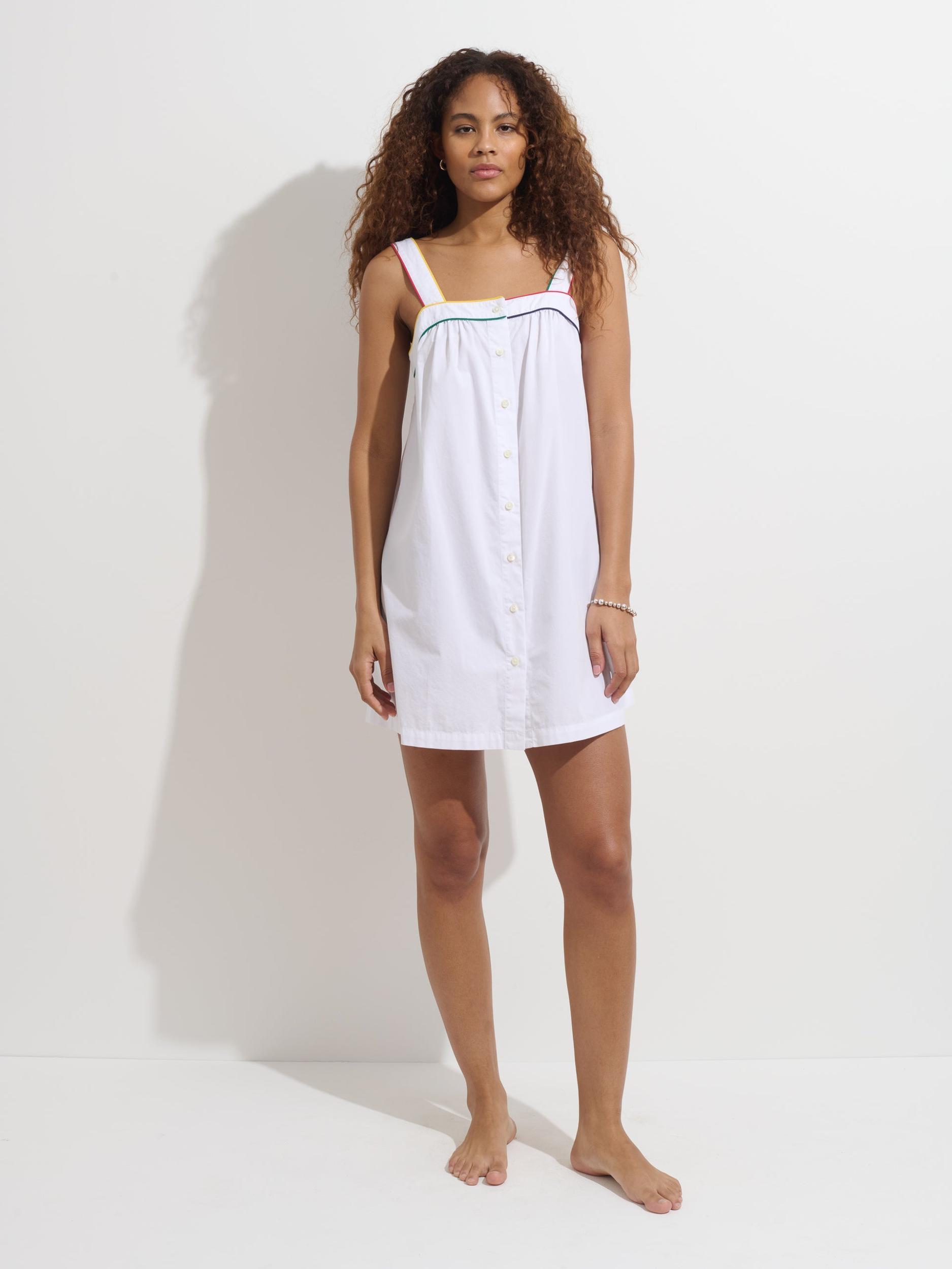 P'Jimmies Sleep Cami Dress In Solid Product Image