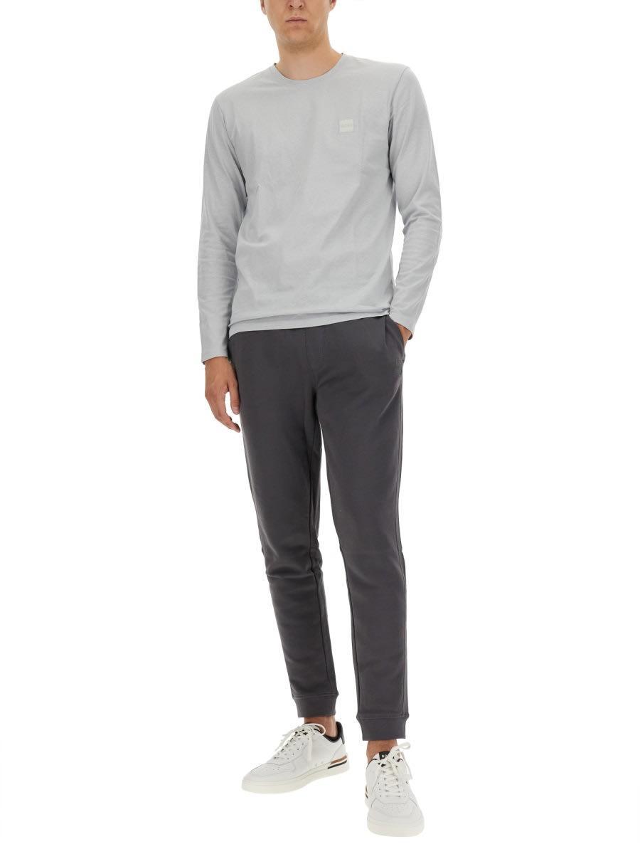 HUGO BOSS T-shirt With Logo In Grey Product Image