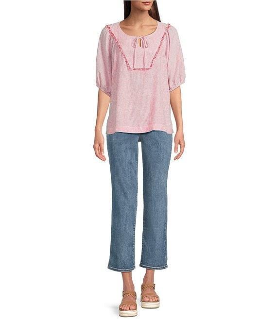 NYDJ Straight Leg Stretch Ankle Jeans Product Image