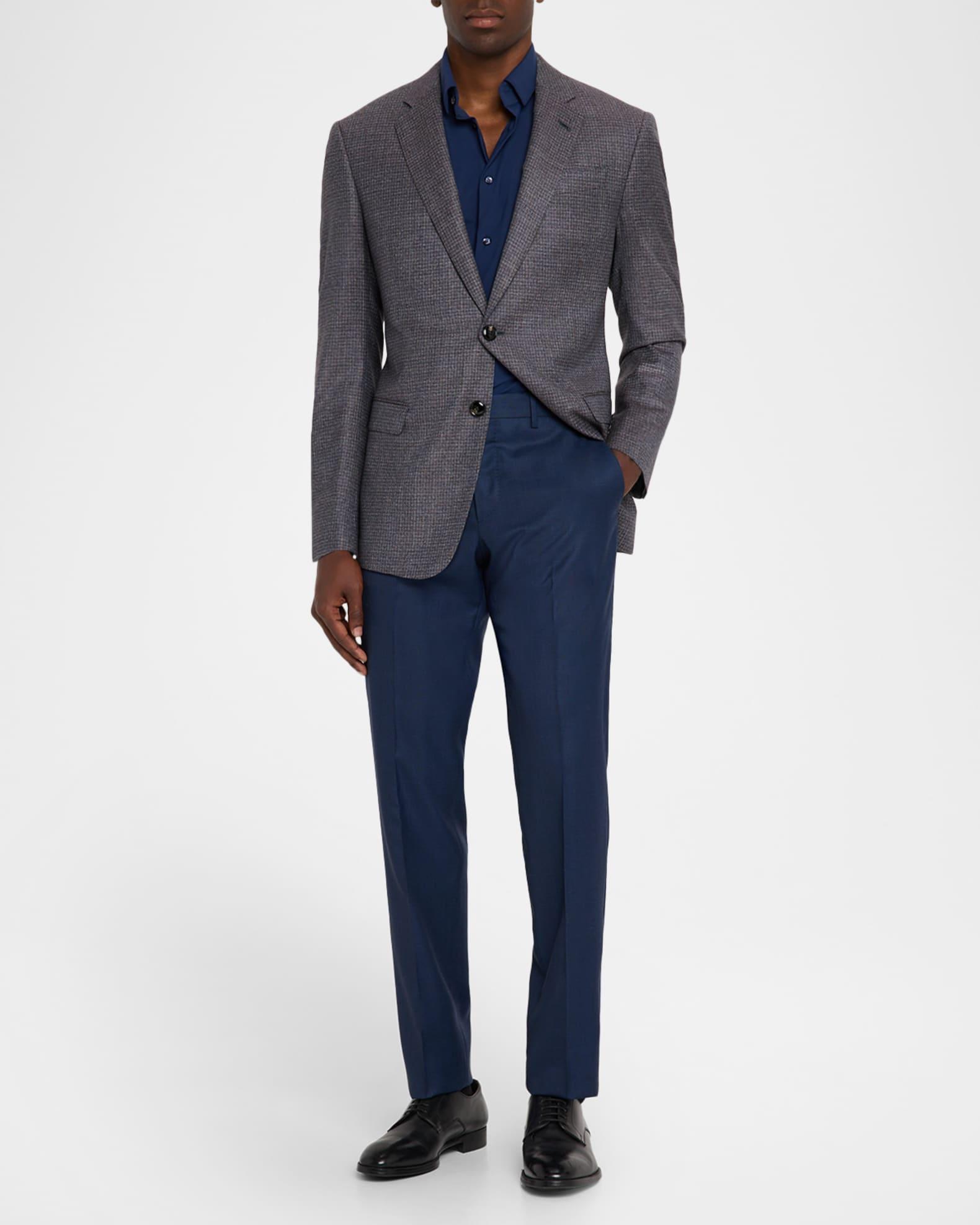 Men's Check-Textured G Line Sport Coat Product Image