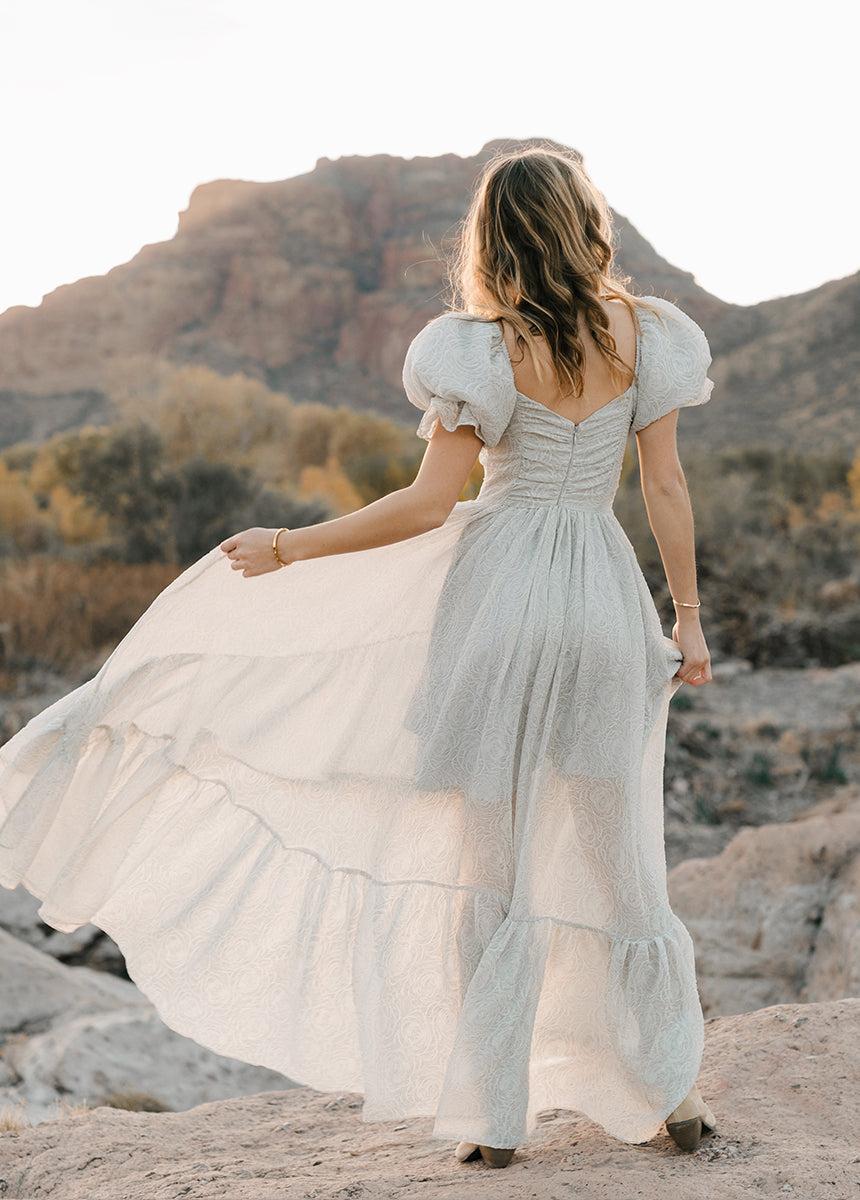 Swan Impact Dress in Smoke Female Product Image