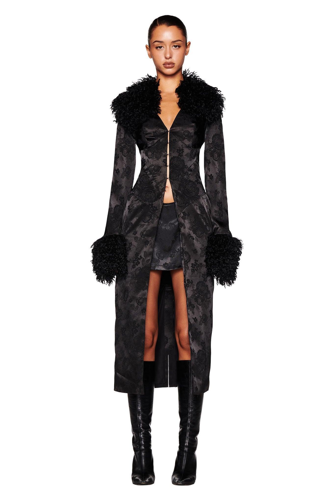 TAMERA COAT - BLACK Product Image