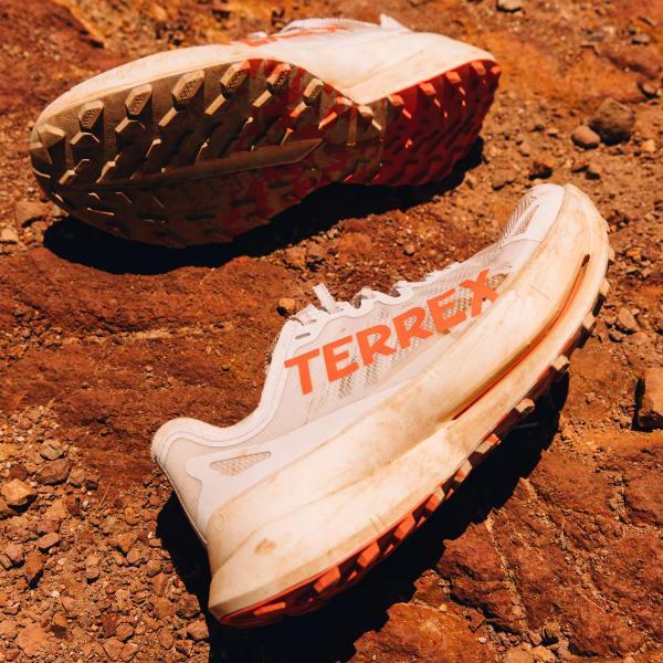 adidas Terrex Agravic Speed Ultra Trail Running Shoes Cloud White 12 Mens Product Image