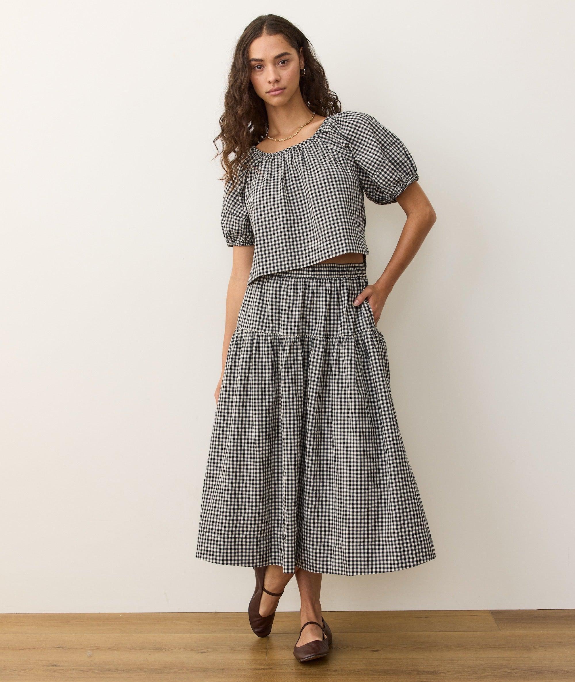 Gia Poplin Skirt Product Image
