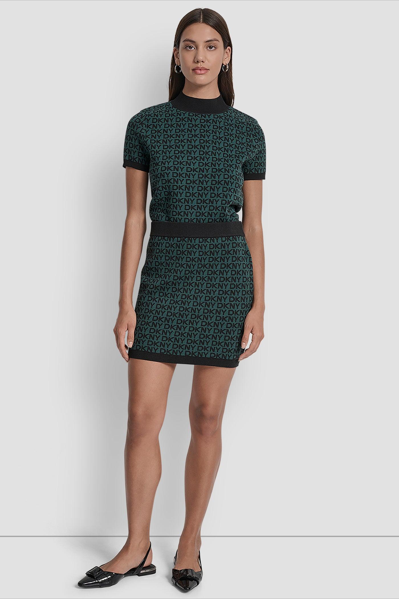 LOGO JACQUARD SHORT SKIRT Product Image