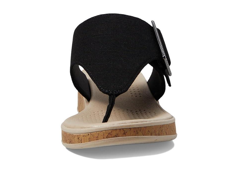 LifeStride Bay Women's Washable Thong Sandals, Size: 6.5, Black Product Image