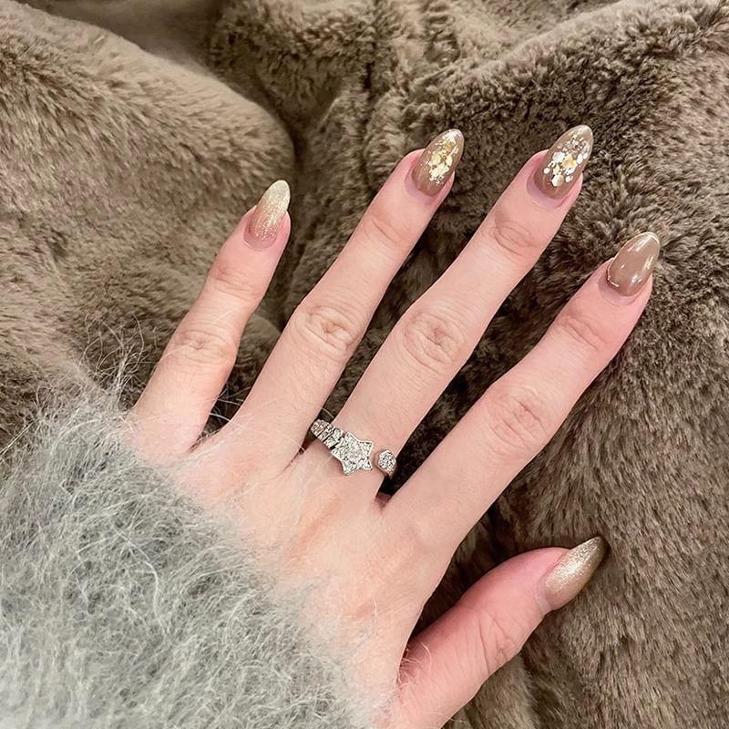 CZ Star Open Ring Product Image