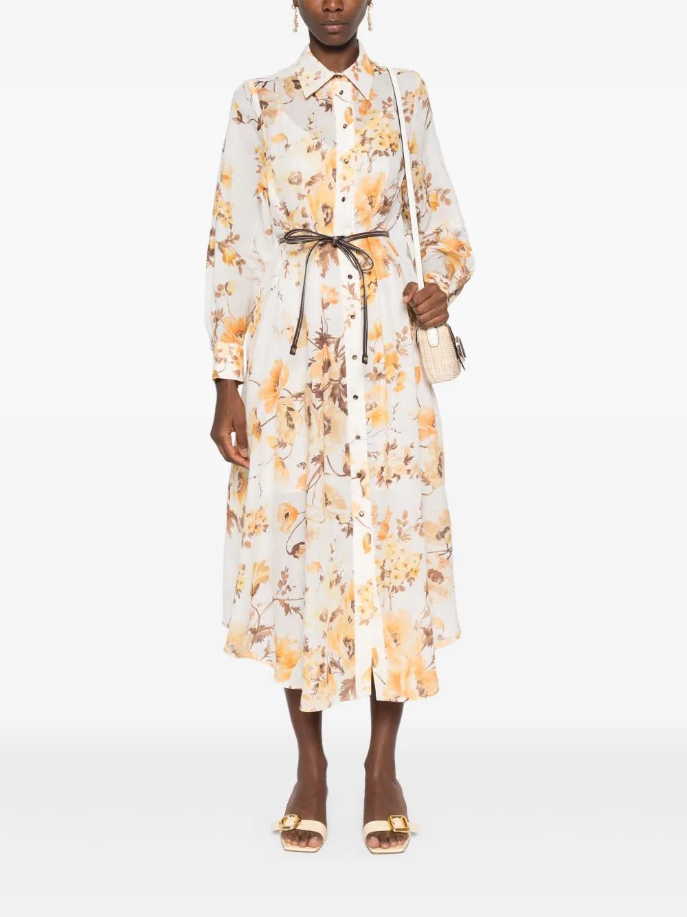 Ottie floral-print dress Product Image
