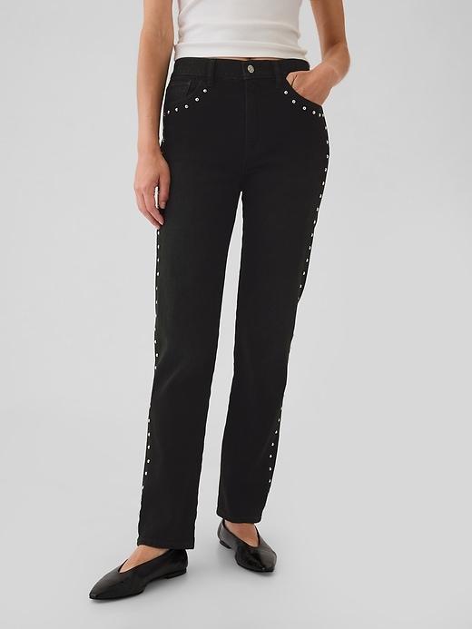 High Rise ’90s Straight Jeans Product Image