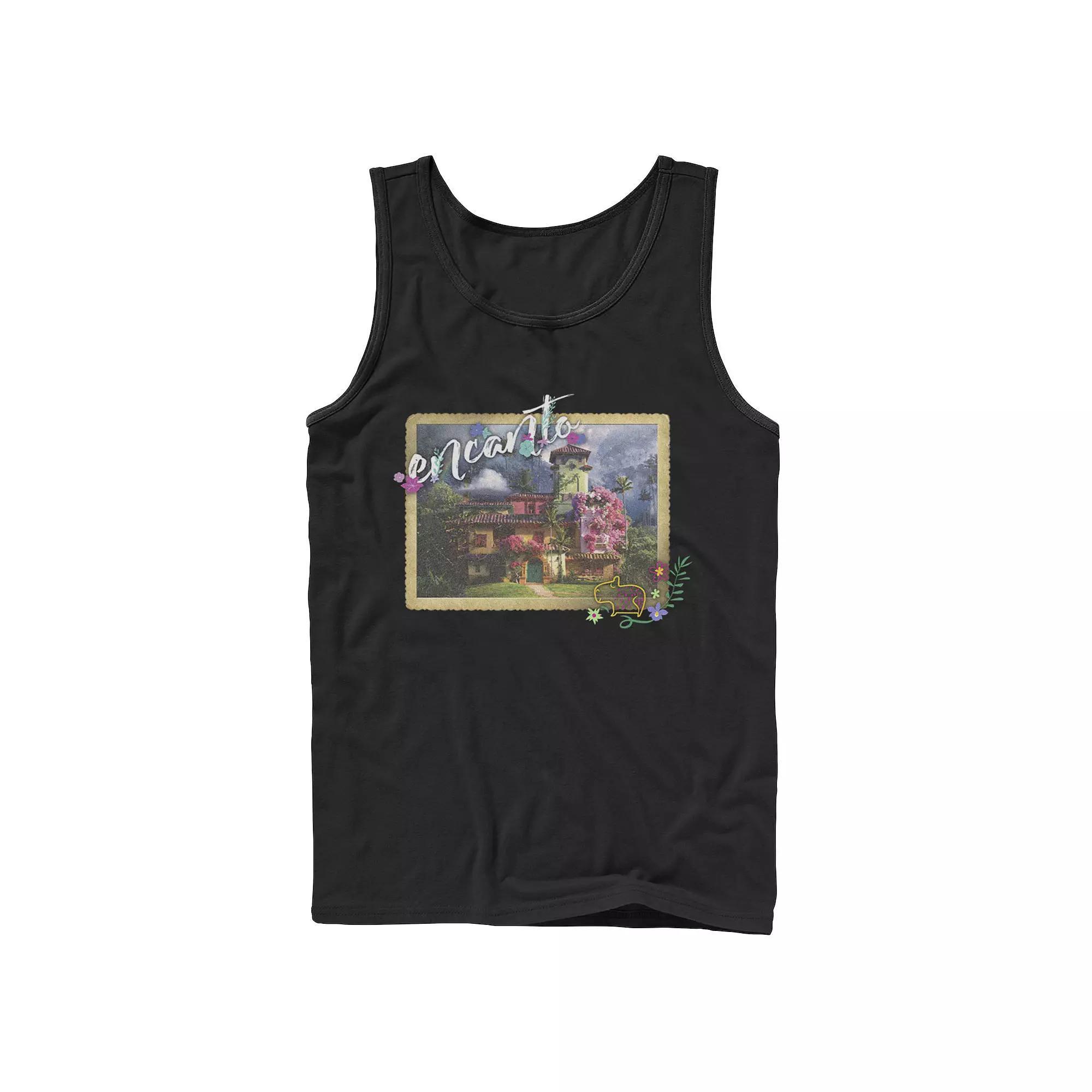 Disney's Encanto Men's House Framed Portrait Tank Top, Size: Large, Black Product Image