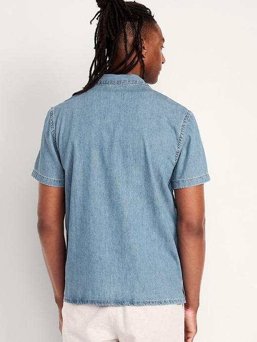 Short-Sleeve Camp Shirt Product Image